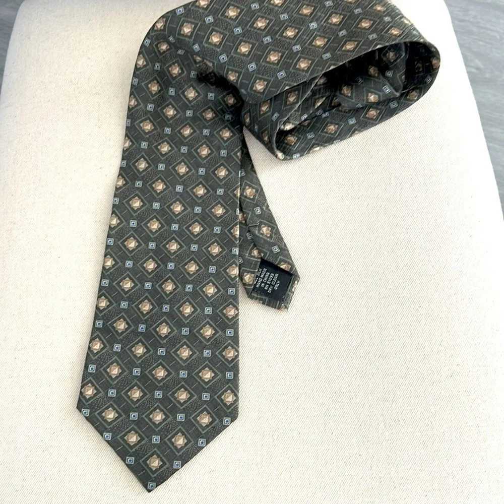 Men's 100% Silk Tie by George